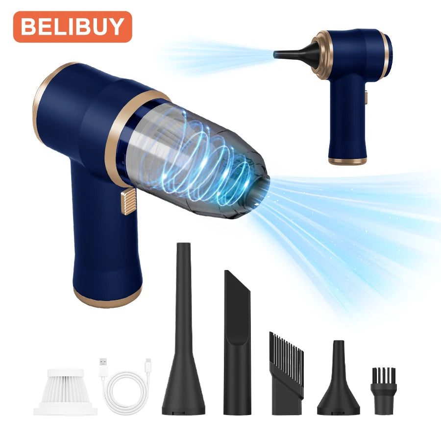 High Power Wireless Hand Held Vacuum, with 5 attachments