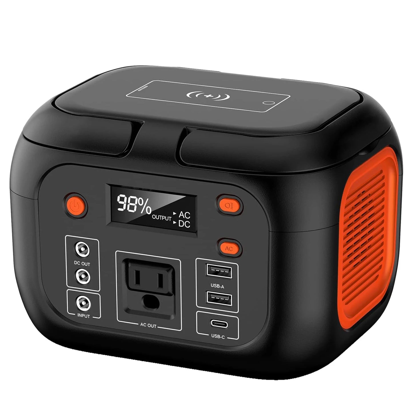 Portable Power Station,110V AC Outlets Solar Generator Power Bank