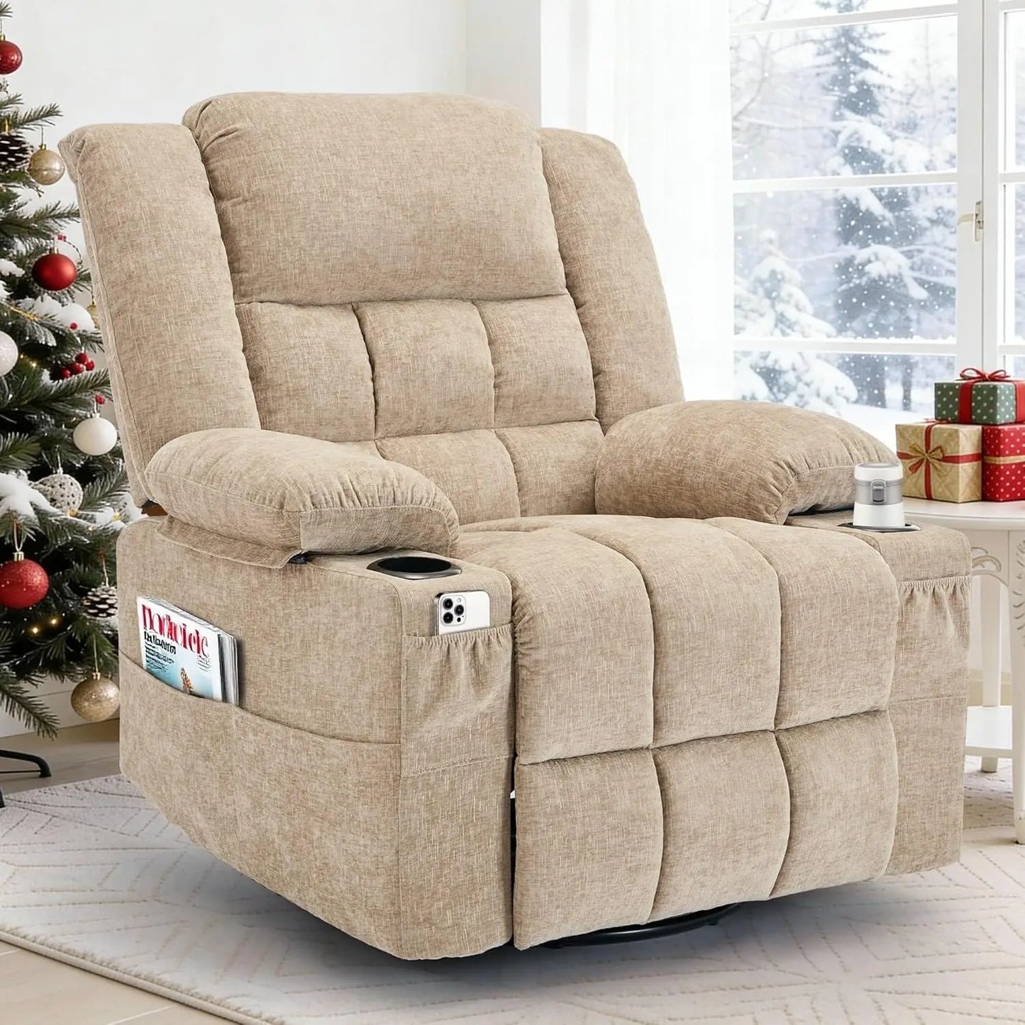 360 swivel rocker recliner