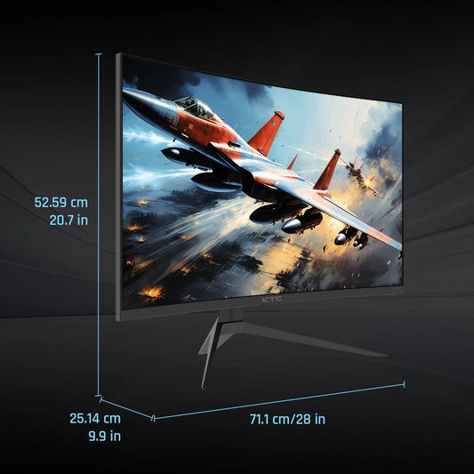 Curved Gaming Monitor 32 Inch with Tilt Adjustability