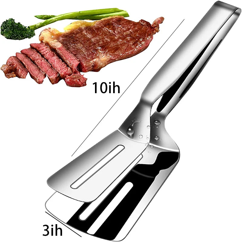 Heatproof Kitchen Tongs 2 Pack Long Silicone Cooking Serving Tongs