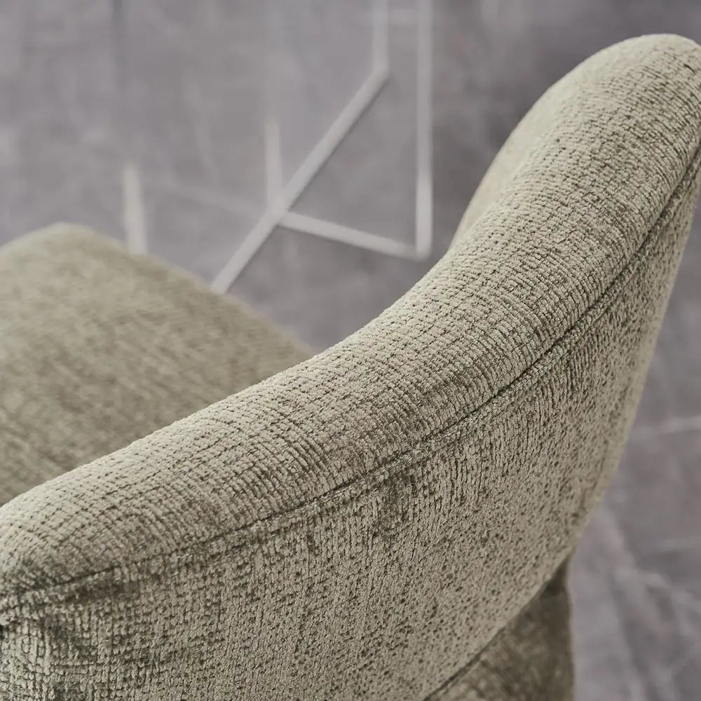 Wooden Dining Chairs, Set of 4, Modern, Fabric Upholstered