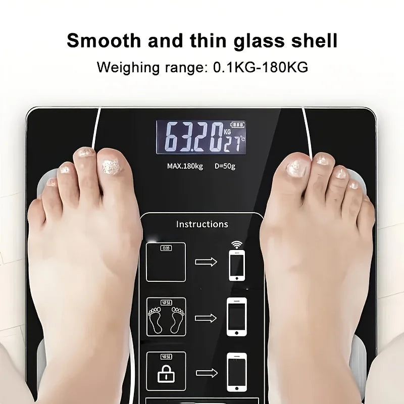 Digital Weight Scale Smart Bathroom Scale for Accurate Body Measure