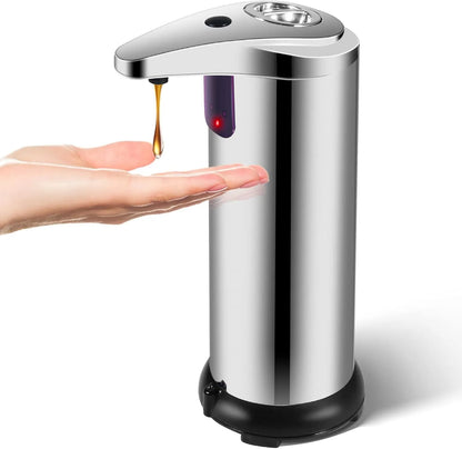 Automatic Liquid Soap Dispenser, Touchless. Infrared Sensor With Adjustable Levels