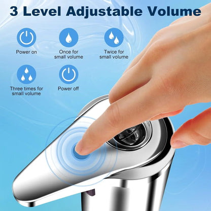 Automatic Liquid Soap Dispenser, Touchless. Infrared Sensor With Adjustable Levels