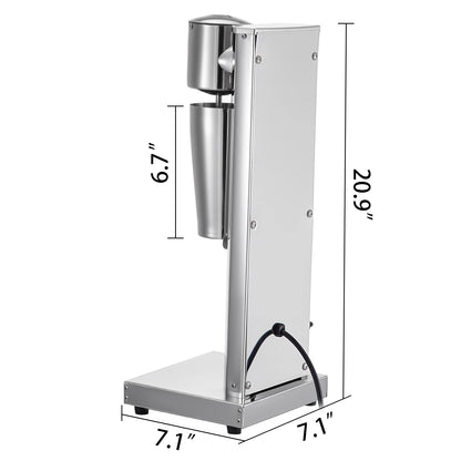 800ml Milkshake Maker Machine Stainless Steel Drink Mixer