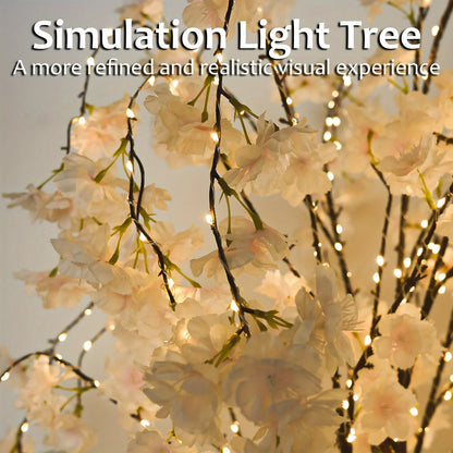 Cherry Blossom Tree Light 6ft 450 LED Warm Light Indoor Decor Tree