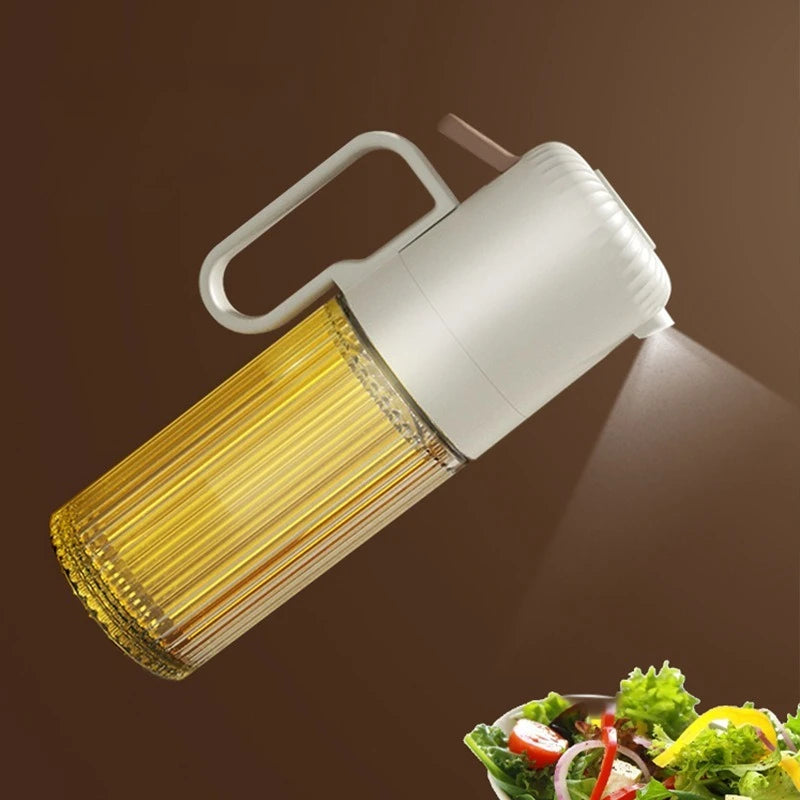 250ml Glass Oil Spray Bottle, Press Atomize Oil Sprayer