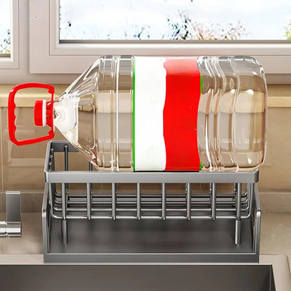 Kitchen Sink Caddy Heavy Duty Rust Resistant Metal Drain Tray
