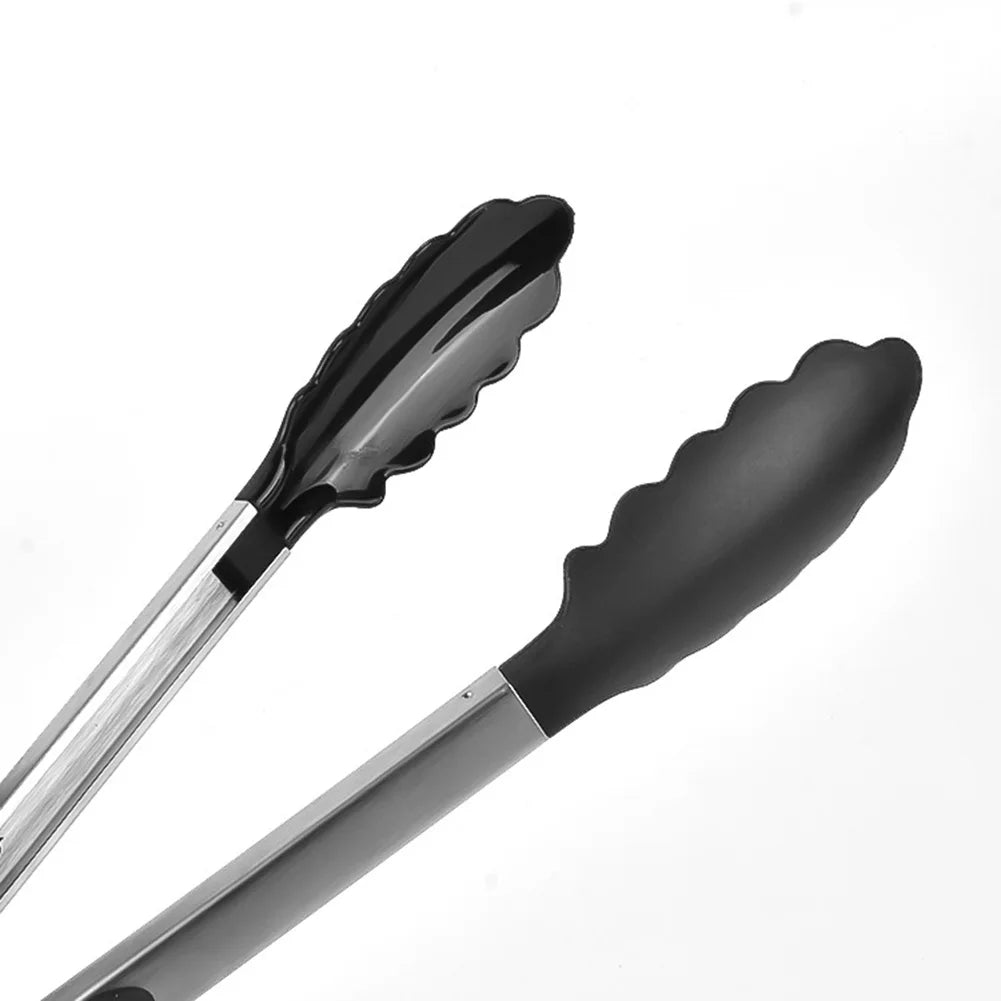 Stainless Steel Kitchen Tongs Non Stick Cooking Serving Tong