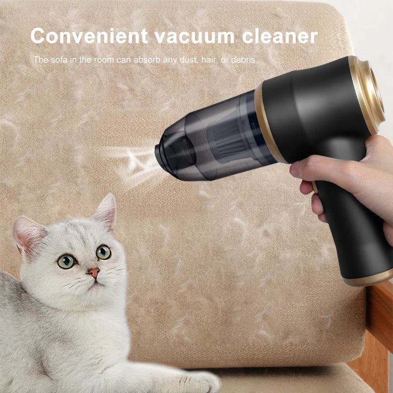 Wireless Handheld Vacuum High Power with 5 Attachments
