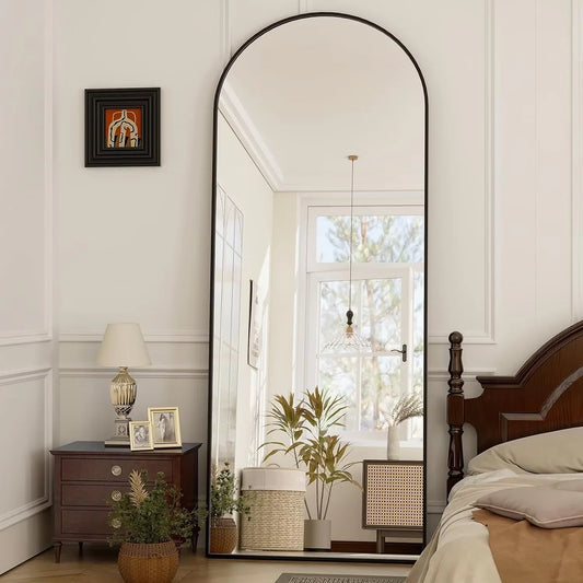 21" x 64" Arched Full Length Mirror with Stand
