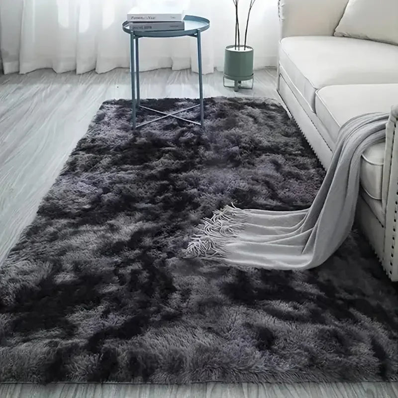 Plush Area Rug Fluffy Soft Ultra-Grip Non-Slip Easy to Clean Carpet