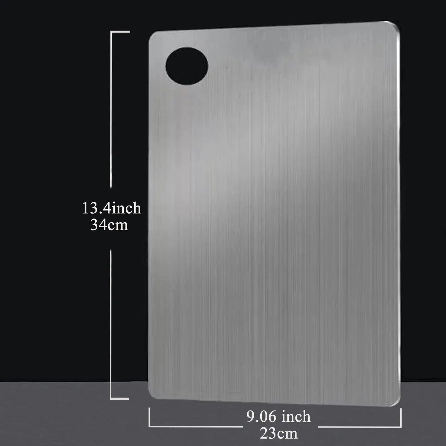 Stainless Steel Cutting Board 304 Food Grade Thickened Double Sided