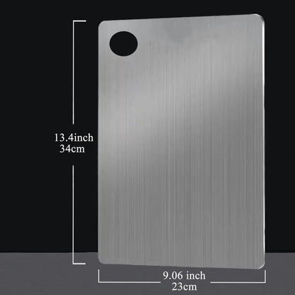 Stainless Steel Cutting Board 304 Food Grade Thickened Double Sided