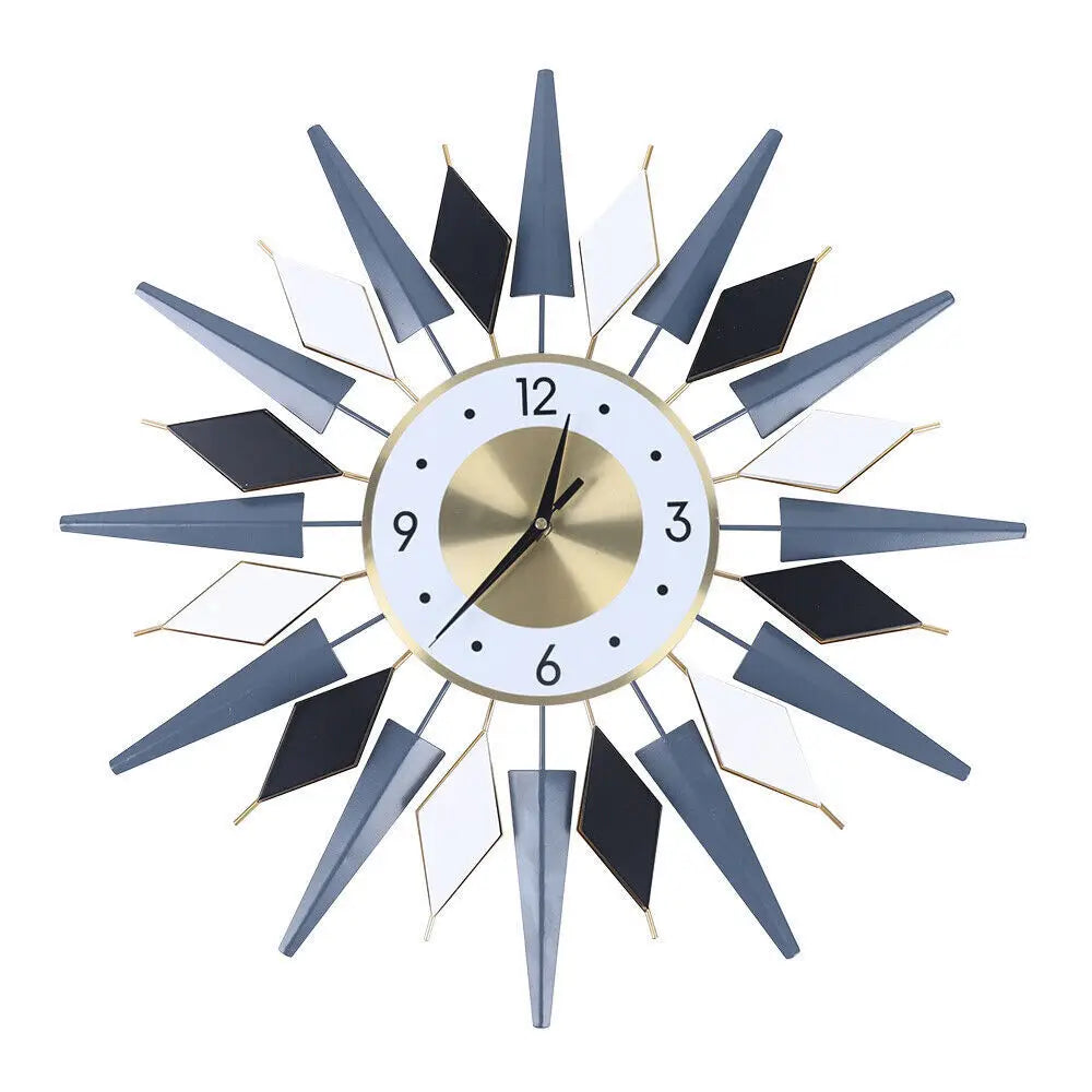 Mid century wall clock large