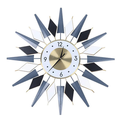 Mid century wall clock large