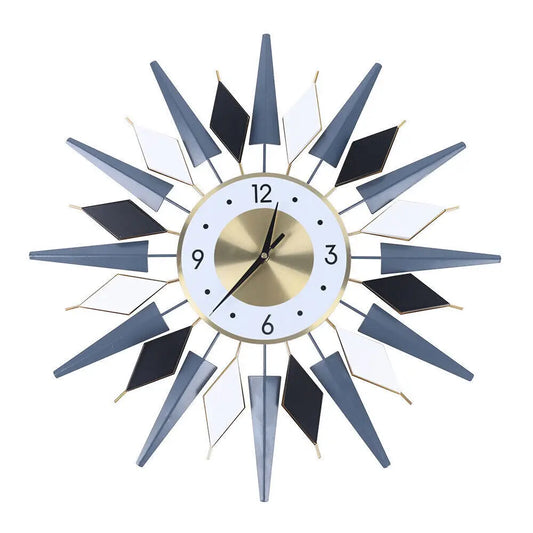 Mid century wall clock large