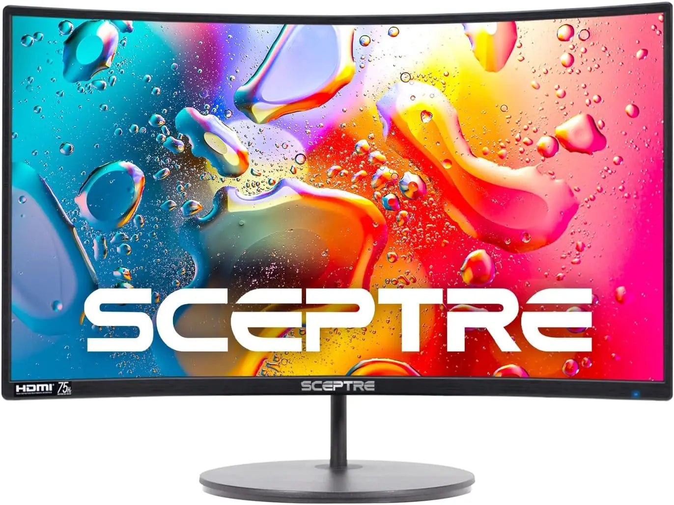 24-inch Curved Gaming Monitor 1080p 75Hz R1500 HDMIx2 VGA Speakers VESA