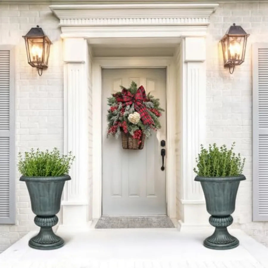 20" Urn Planters, Set of 2, Weatherproof