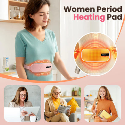 Wireless Heating Pad Menstrual Thermal Massager Belt for Period Relief