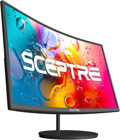 24-inch Curved Gaming Monitor 1080p 75Hz R1500 HDMIx2 VGA Speakers VESA
