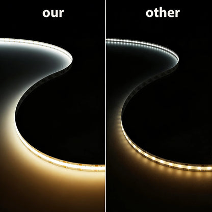 COB LED Strip Lights 24V Dimmable With Remote Control 5M 10M