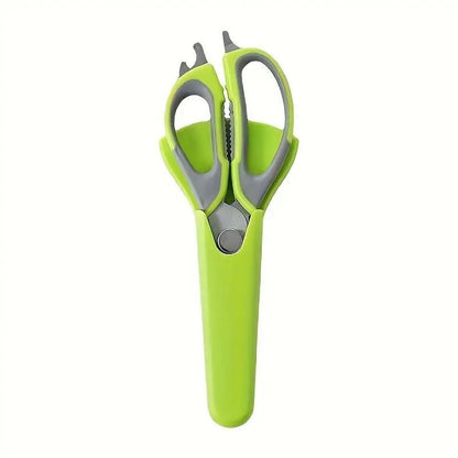 Multifunctional Kitchen Scissors 7 in 1 With Magnetic Holder