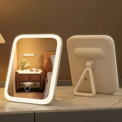 LED Vanity Mirror with Lights, Touch Control, 3 Colors, Dimmable