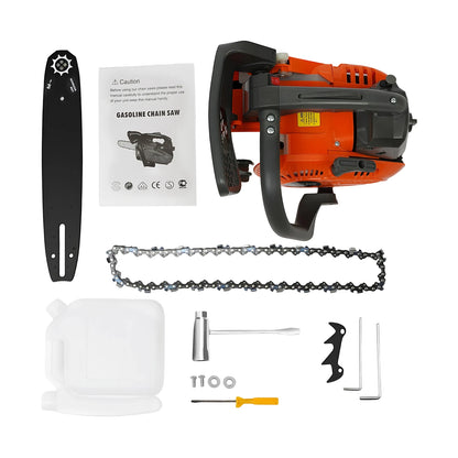 Top Handle Chainsaw 12 Inch Gasoline 2 Stroke Engine Saw