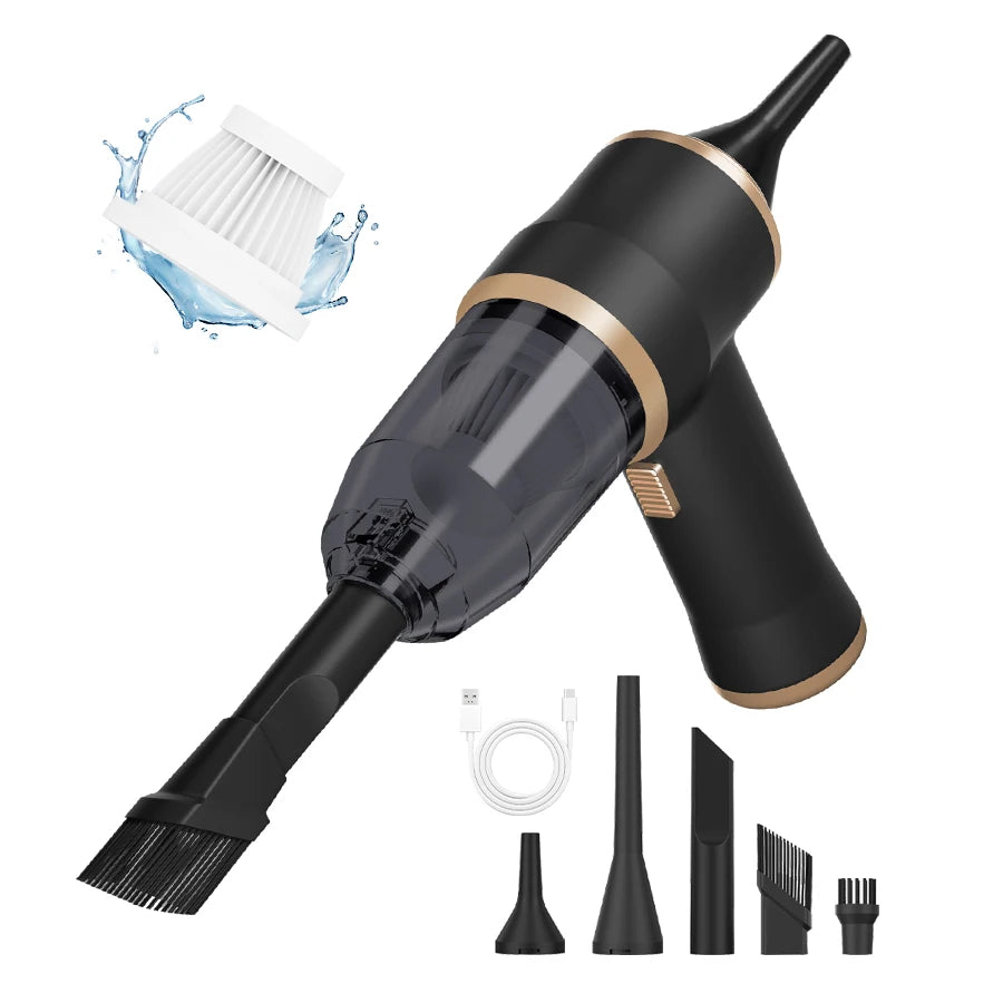 Wireless Handheld Vacuum High Power with 5 Attachments