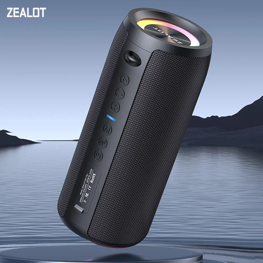 Portable Bluetooth Speaker Wireless Waterproof with Deep Bass