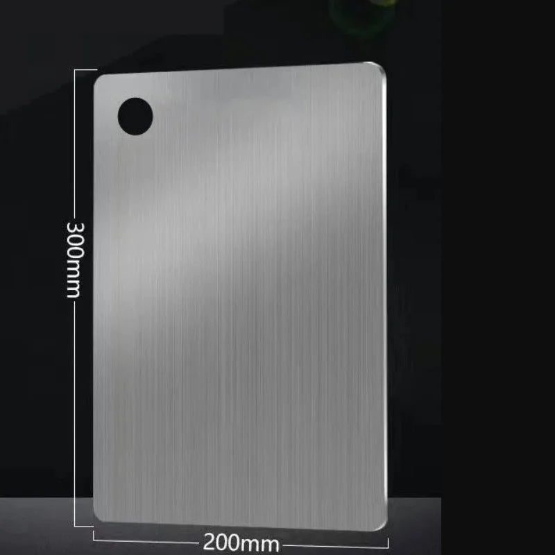 Stainless Steel Cutting Board 304 Food Grade Thickened Double Sided