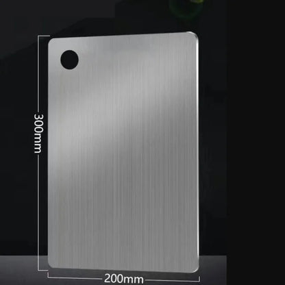 Stainless Steel Cutting Board 304 Food Grade Thickened Double Sided