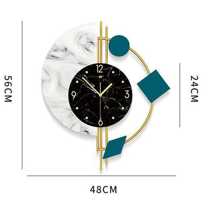 22 Marble Wall Clock