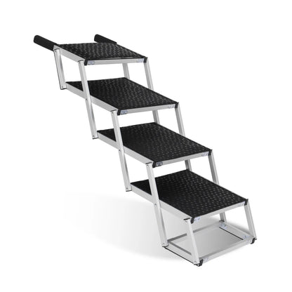 Dog Steps Foldable Portable Pet Stairs Non-Slip Reinforced Design