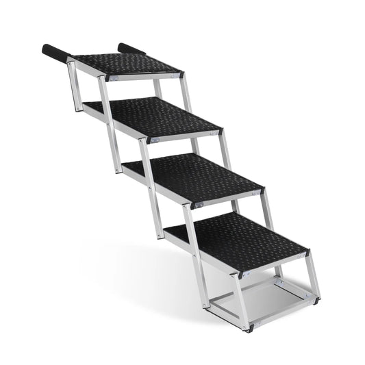 Dog Steps Foldable Portable Pet Stairs Non-Slip Reinforced Design