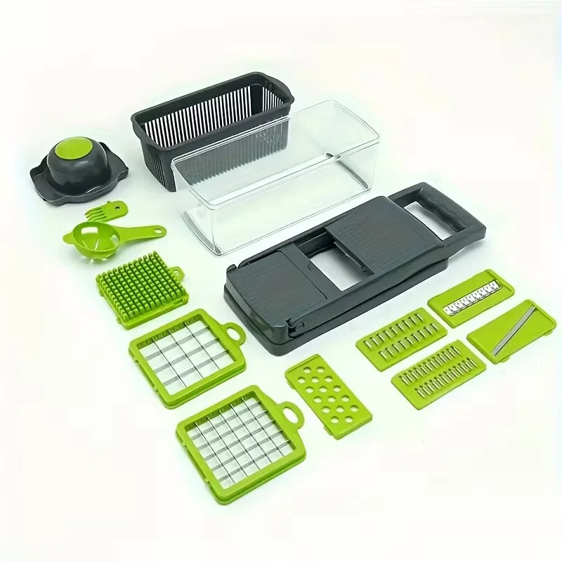 Vegetable Chopper Slicer Dicer 14 in 1 Multifunctional Kitchen Tool