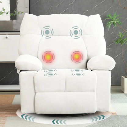 Power swivel rocker recliner