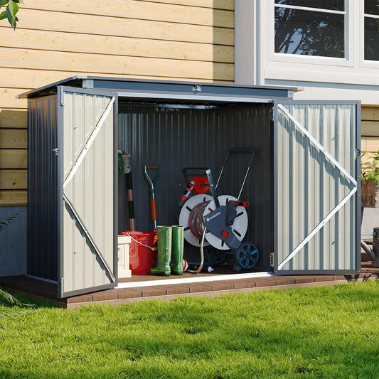 Outdoor Storage Shed Durable Weather-Resistant Garden Storage Box
