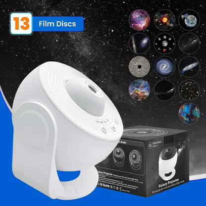 Galaxy Star Projector 13 in 1 Aurora Planetarium Night Light