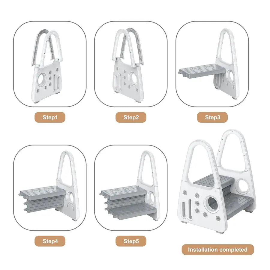 Step Stool Ladder with Handles