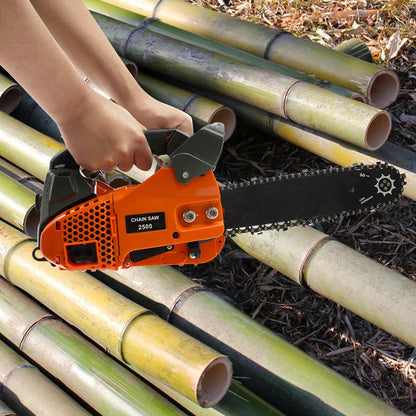 Top Handle Chainsaw 12 Inch Gasoline 2 Stroke Engine Saw