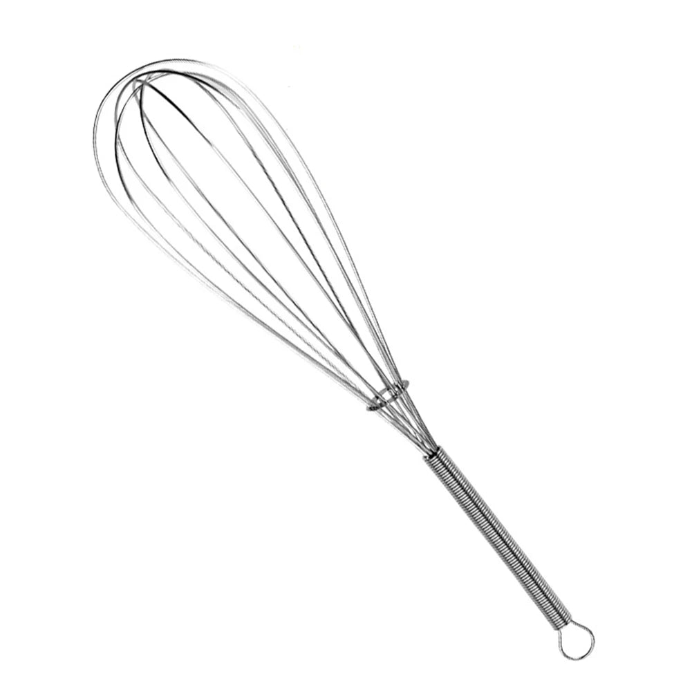 Balloon Wire Whisk Stainless Steel Manual Kitchen Whisk