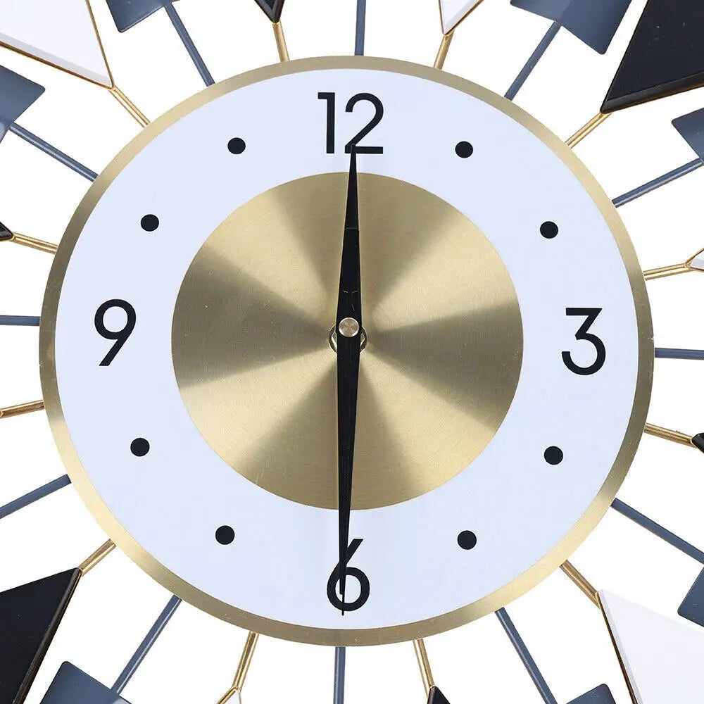 Mid century wall clock large