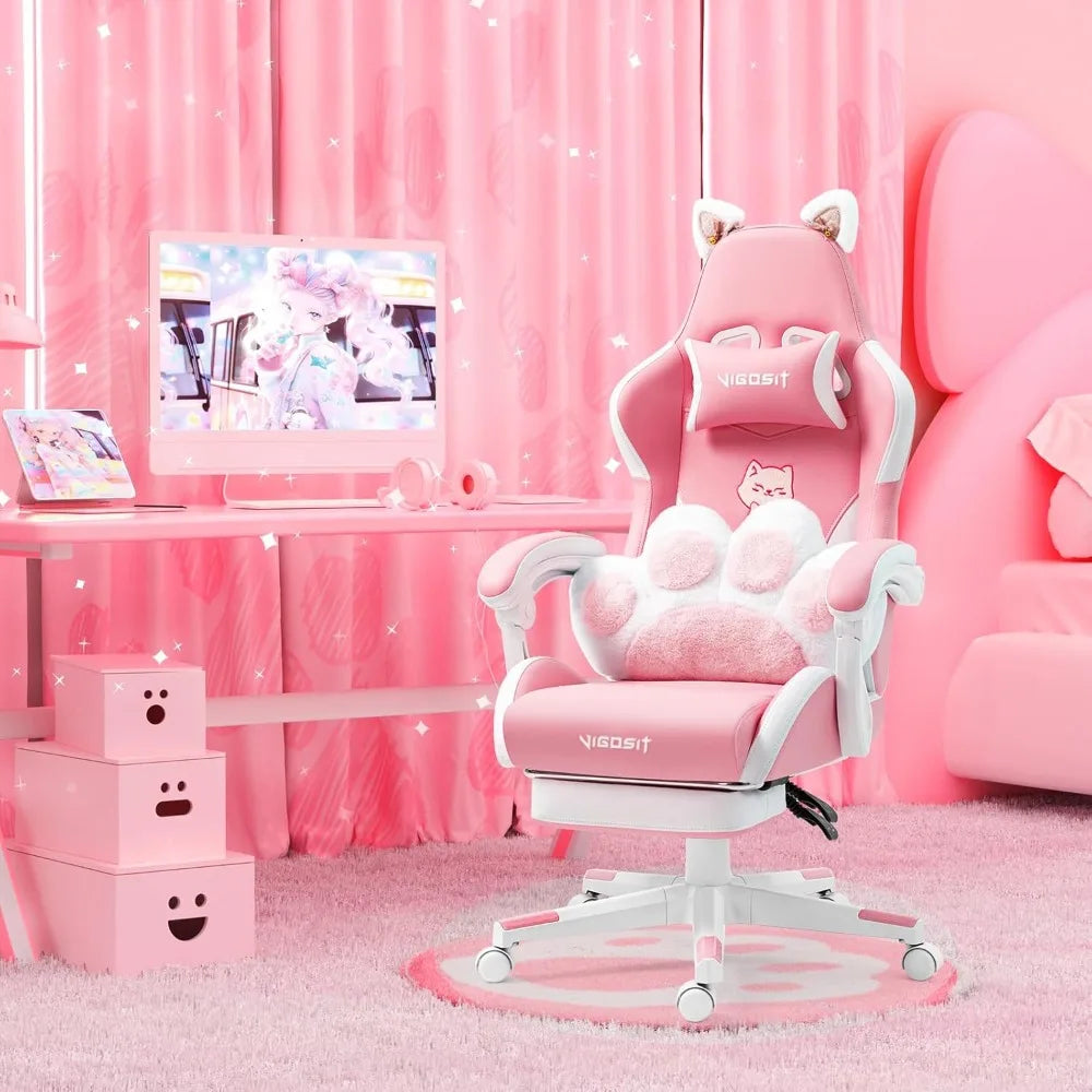 Cat ear gaming chair