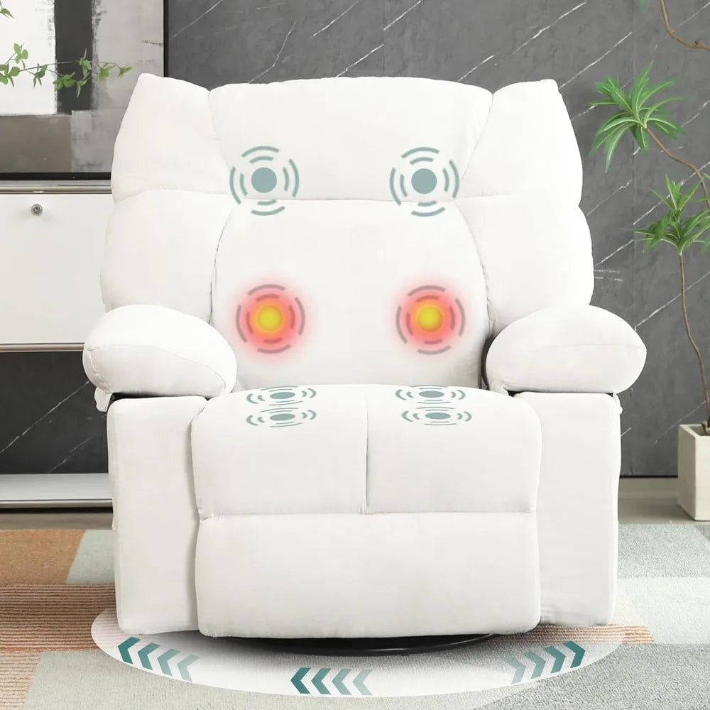 Power swivel rocker recliner