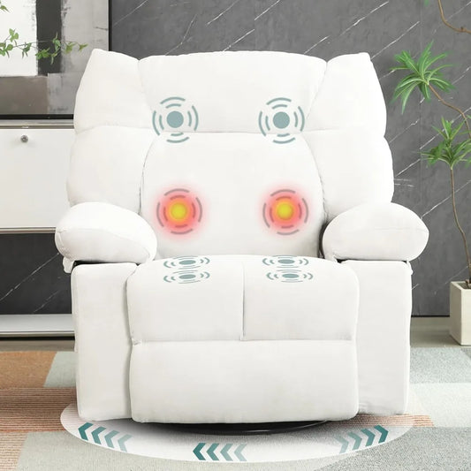 Power swivel rocker recliner
