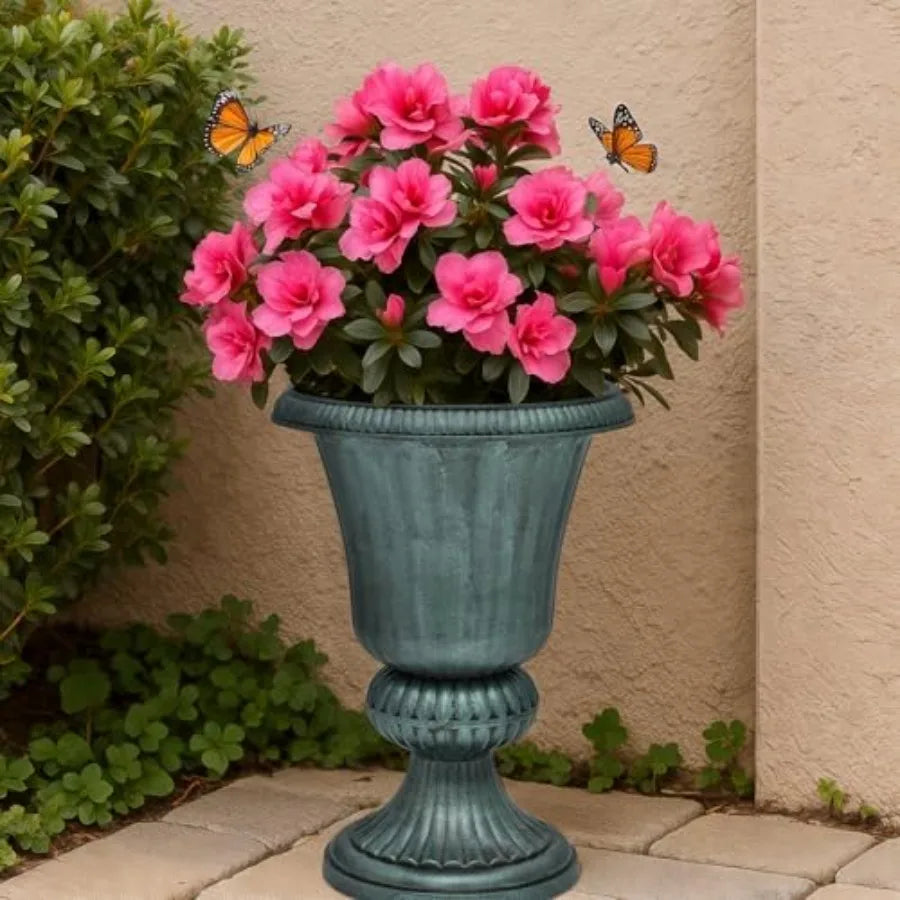 20" Urn Planters, Set of 2, Weatherproof