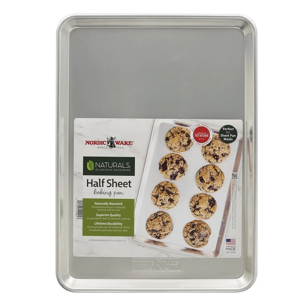 Baking Sheet Pan 18x13 Aluminum Non Stick Easy Clean Durable Tray